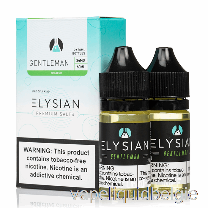 Vape Vloeibare Gentleman - Elysische Zouten - 60 Ml 12 Mg